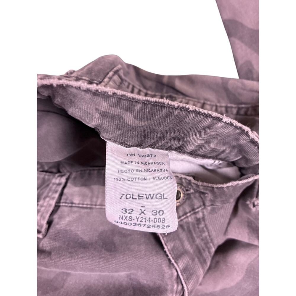 Vintage Wrangler Camo Cargo Pants Mens 32x30 Camouflage Utility Hunting Workwear - Picture 5 of 6